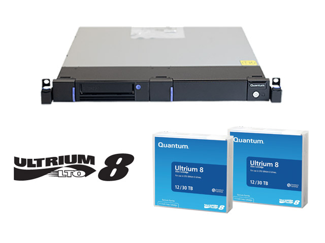    Quantum Quantum LTO-8 Tape Drive 1U Rackmount