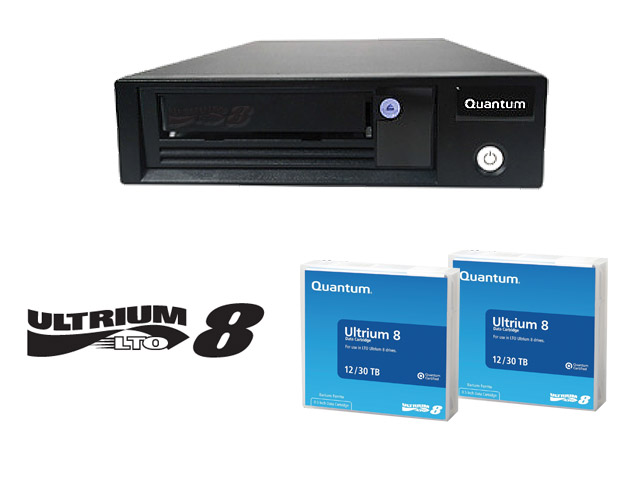    Quantum Quantum LTO-8 Tape Drive Tabletop